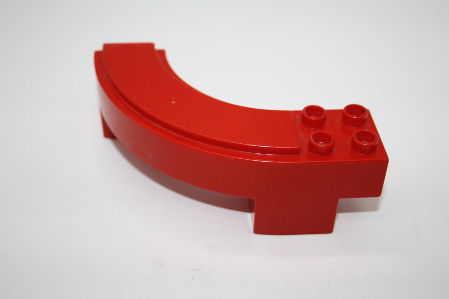 Duplo - gebogene Schienen/Straßen für Autobahn - versch. Farben - Einzelteile - Zubehör - rot - Schienen