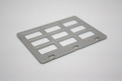 Duplo - Gefängnistüren/Gittertüren - Einsätze - versch. Farben - Ersatzteile/Einsätze - silber - Einsätze