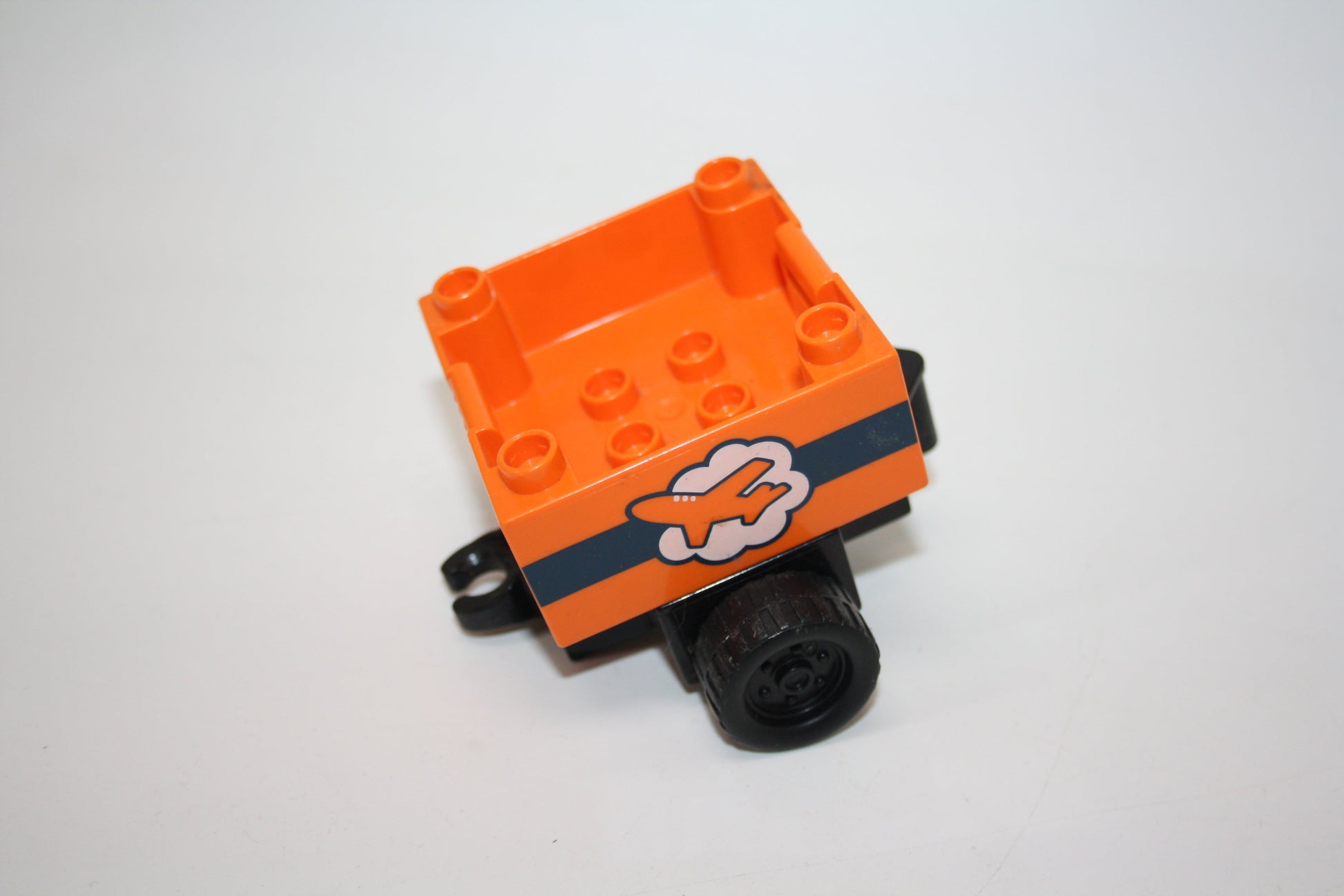 Duplo - Gepäck Anänger - orange - Anhänger - Fahrzeuge - Fahrzeuge