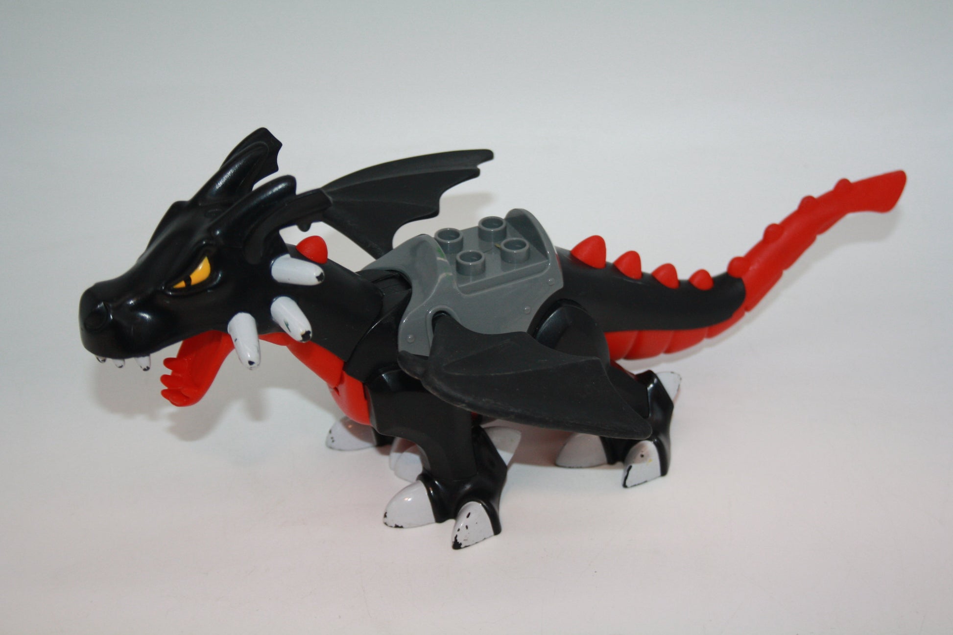 Duplo - großer schwarzer Drache - Ritter/Mittelalter - Tiere - Tiere