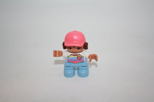 Duplo - Junge grüne Weste mit Musiknote und B - neu/unbespielt - Figuren