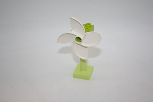 Duplo - kleines Windrad 3Tlg. - limettengrün - Bäume/Pflanzen