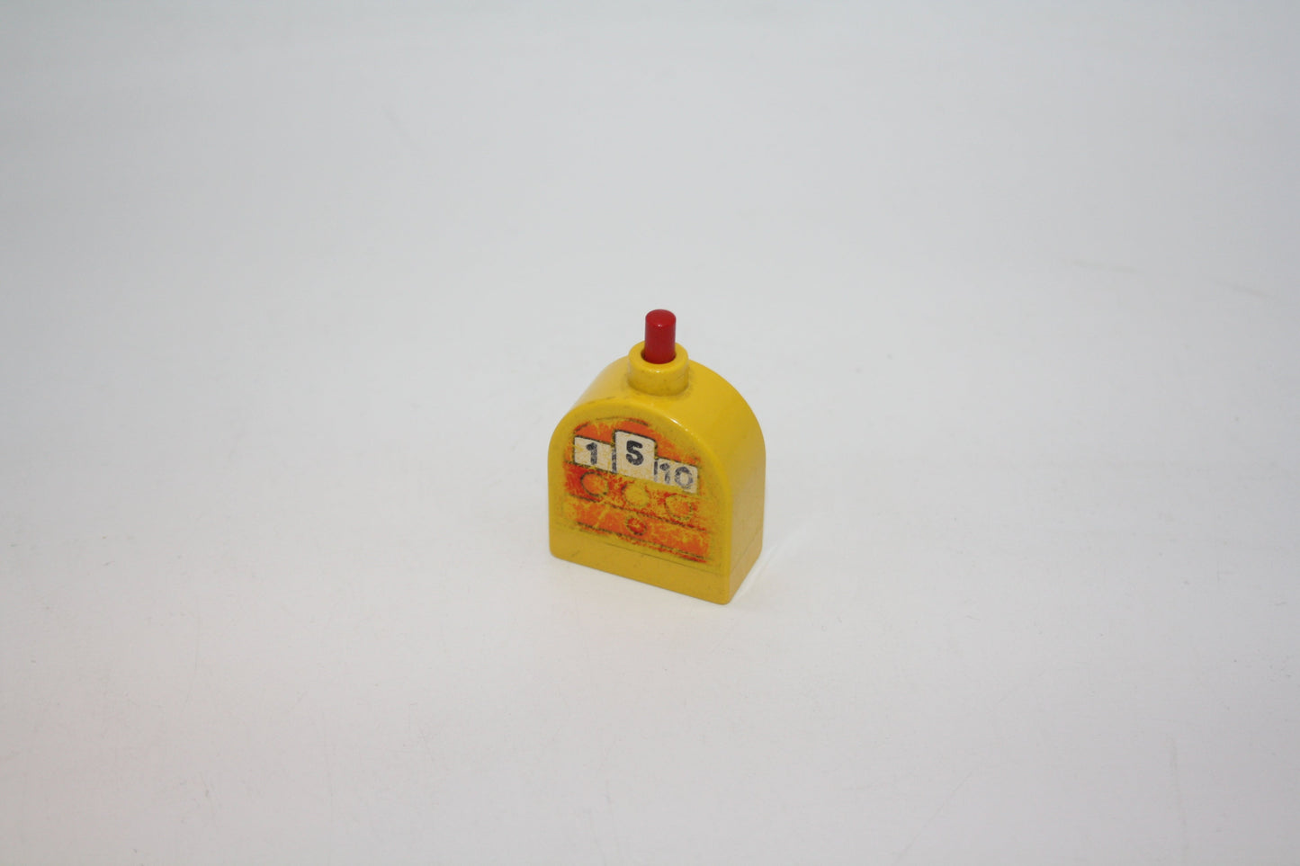 Duplo - Klingelstein mit Funktion - Einrichtung - Bauelement - Motivstein - B-Ware - Abgenutzter Aufruck - Bauelemente