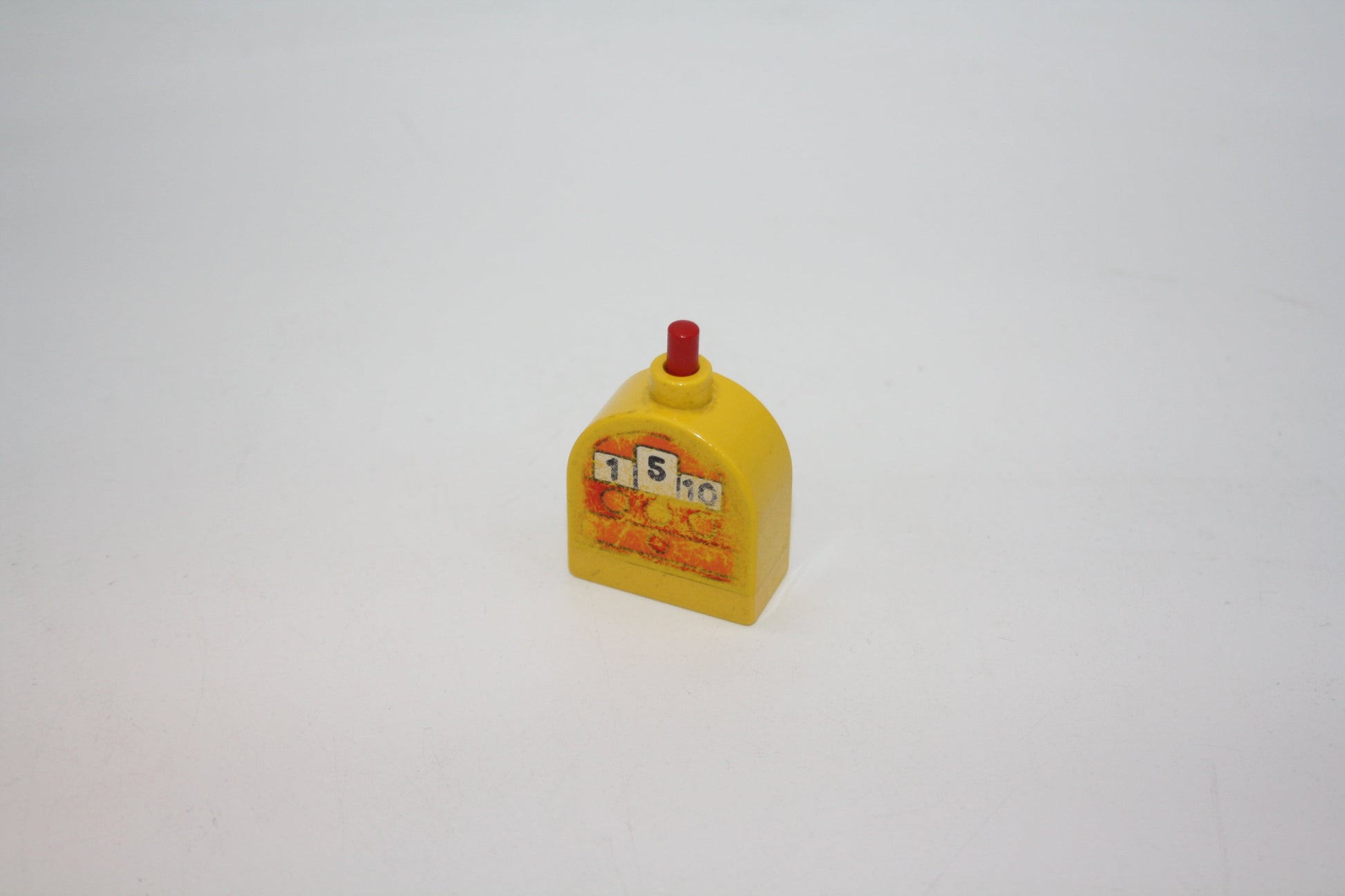 Duplo - Klingelstein mit Funktion - Einrichtung - Bauelement - Motivstein - B-Ware - Abgenutzter Aufruck - Bauelemente