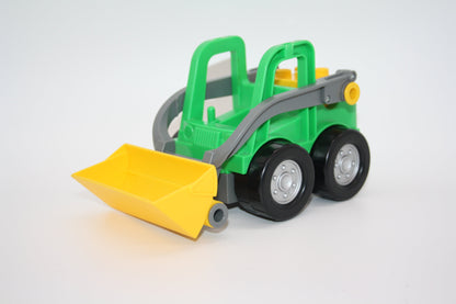 Duplo - Kompaktlader/Bagger - versch. Farben - Bauernhof/Baustelle - Fahrzeuge - grün-gelb - Fahrzeuge
