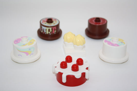 Duplo - Kuchen/Torte - versch. Variaten - Zubehör/Accessoires - Lebensmittel - Lebensmittel