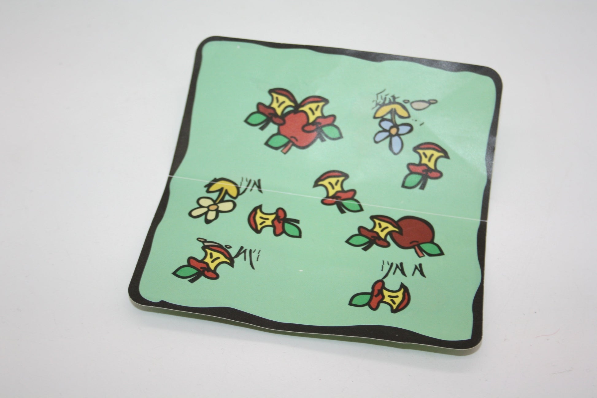 Duplo - Kulisse/Boden - Äpfel ganz & abgebissen - Einrichtung - Theater - Bauelemente