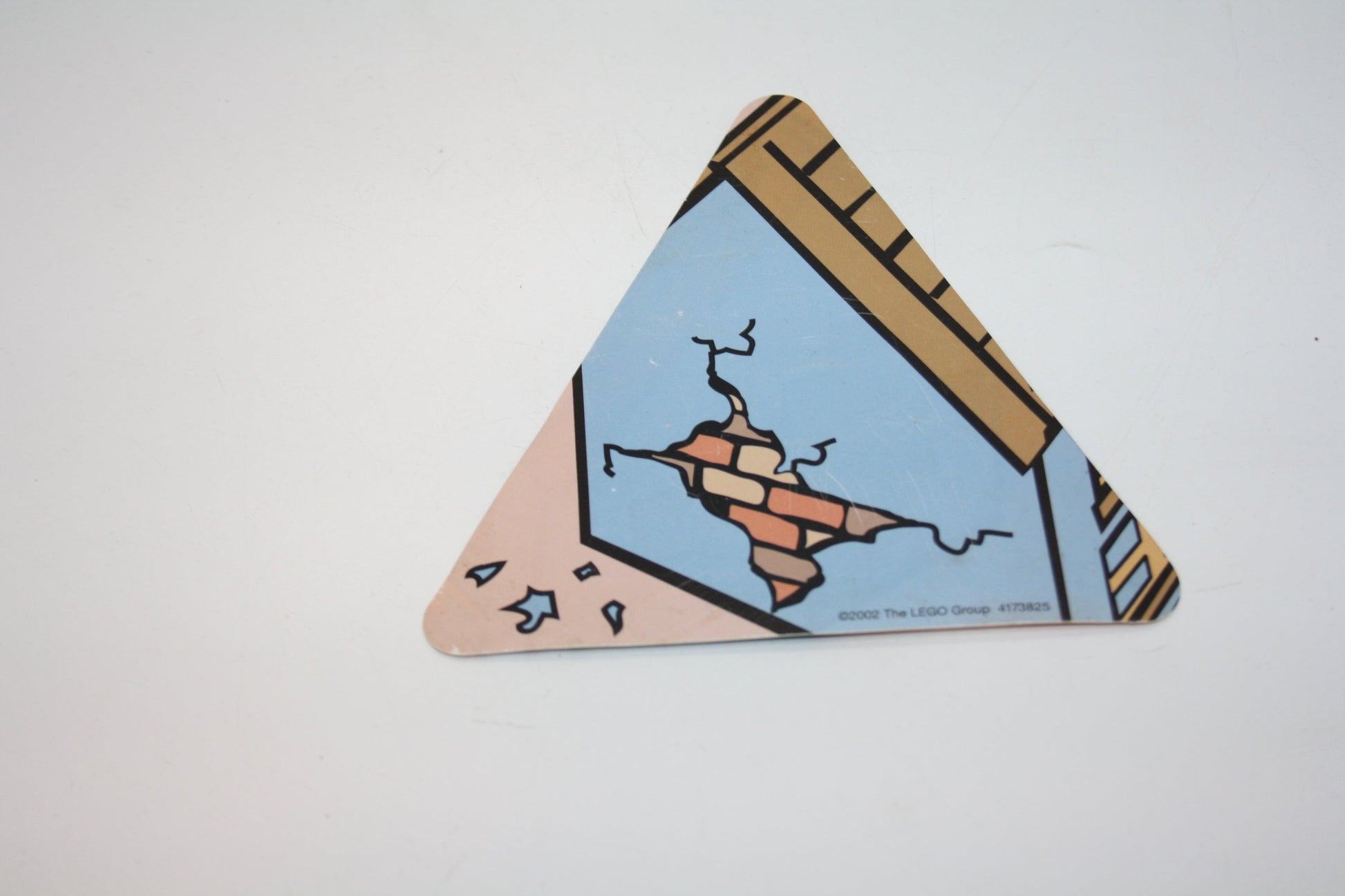 Duplo - Kulisse/Boden - Hauswand Kaput und Verputzt - Einrichtung - Theater - Bauelemente