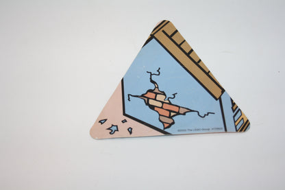 Duplo - Kulisse/Boden - Hauswand Kaput und Verputzt - Einrichtung - Theater - Bauelemente