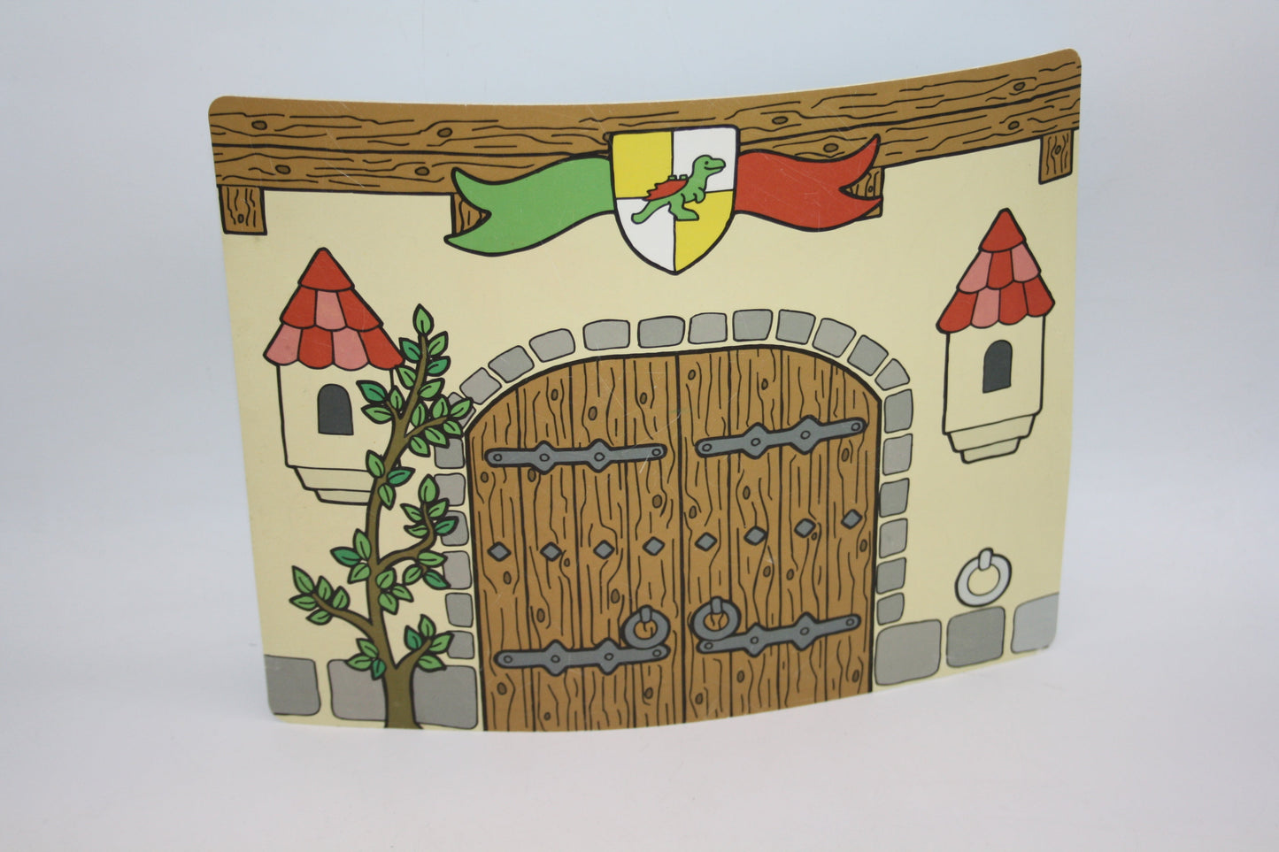 Duplo - Kulisse/Wand - Burgtor/Kamin - Einrichtung - Theater - Bauelemente