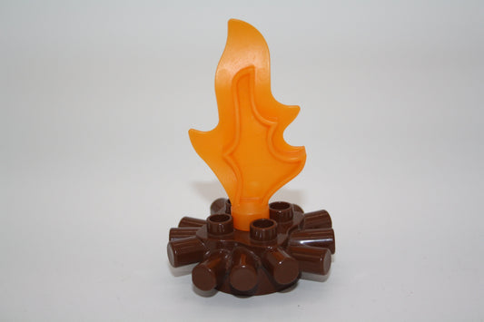 Duplo - Lagerfeuer - Flamme - Einzelteile - Grünzeug - Kleinteile/Einzelteile