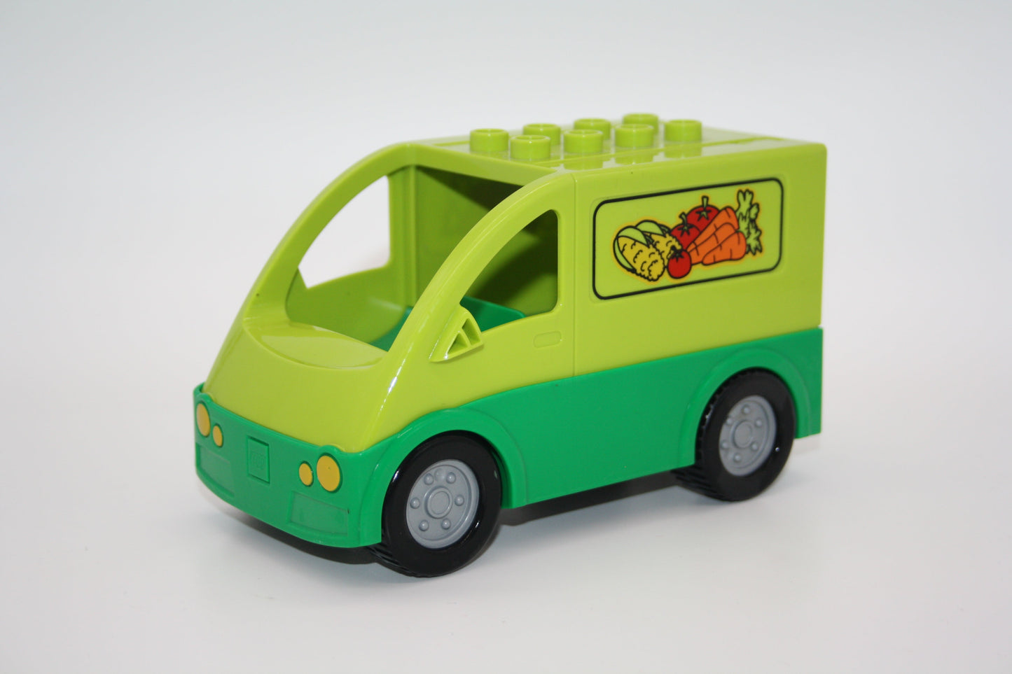 Duplo - Lieferwagen Obsthändler - grün - Fahrzeuge - Fahrzeuge