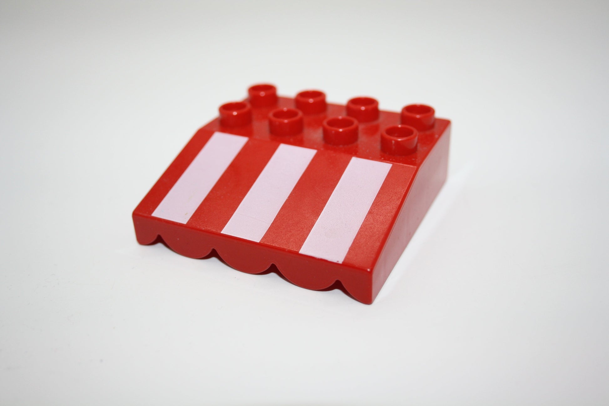 Duplo - Markiesen/Marktdächer 4x4 - versch. Farben - Einzelteile - Ersatzteil - rot-gestreift - Ersatzteile