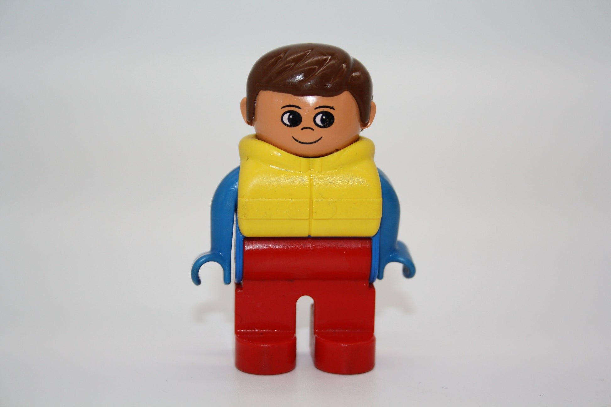 Duplo - Matrose m. Schwimmweste - Seefahrer - rote Hose/blaues Oberteil - Mann - Figur - Matrose