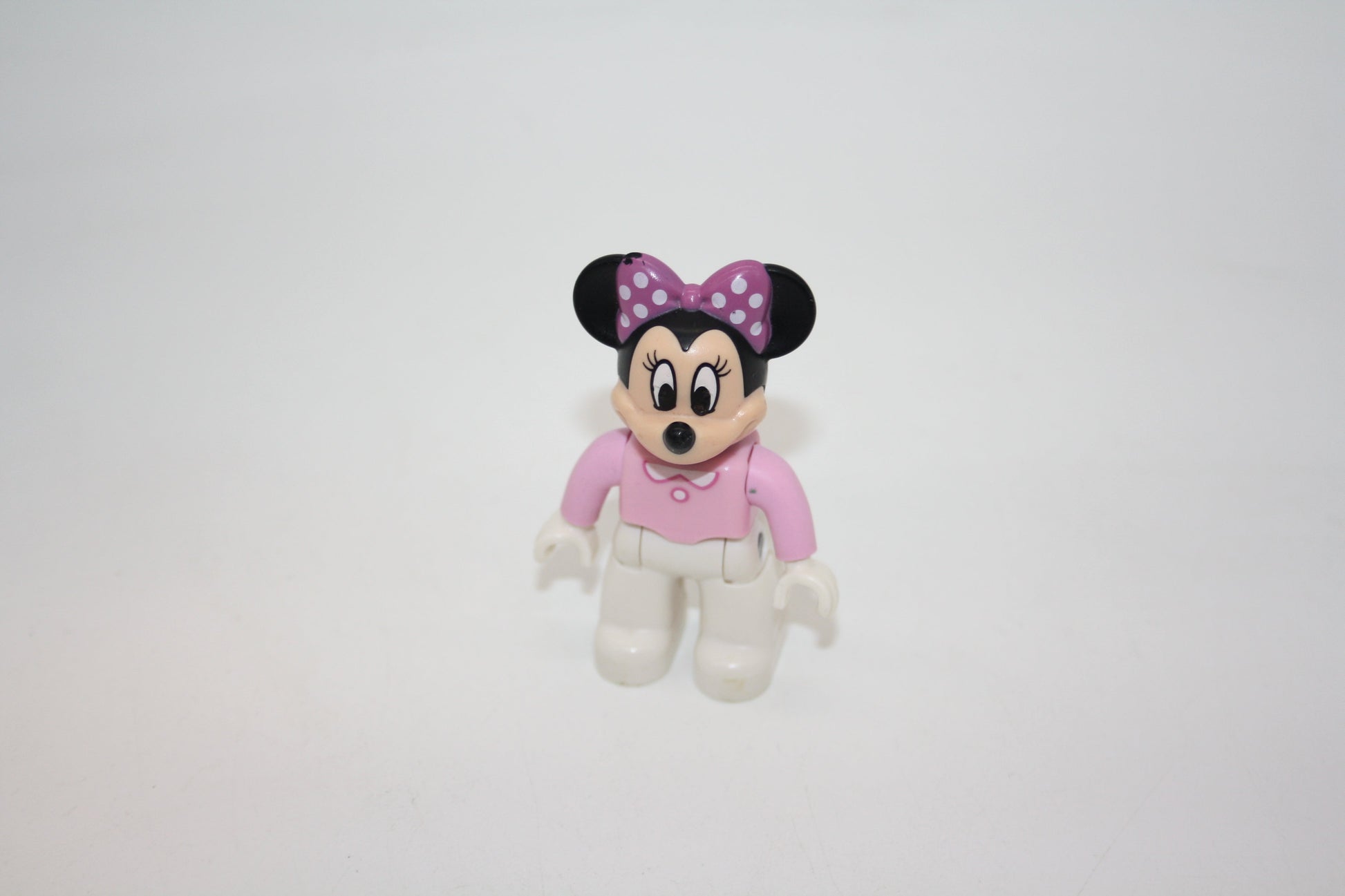 Duplo - Minnie Maus/Minnie Mouse in weißer Hose & rosa Oberteil - Disney Figur - neue Serie - Figuren