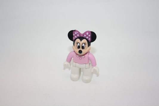 Duplo - Minnie Maus/Minnie Mouse in weißer Hose & rosa Oberteil - Disney Figur - neue Serie - Figuren