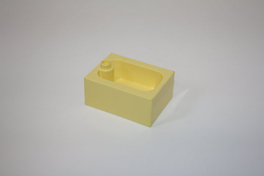 Duplo - moderne Badewanne- cremegelb - Einrichtung - Möbel - Badezimmer - Möbel