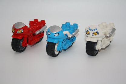 Duplo - Motorrad modern - versch. Farben - Motorrad - Fahrzeuge - Fahrzeuge