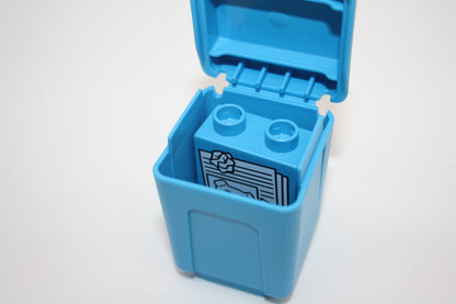 Duplo - Mülltonnen/Recycling Tonnen m. Motivsteinen - versch. Farben - Einrichtung - Zubehör/Accessoires
