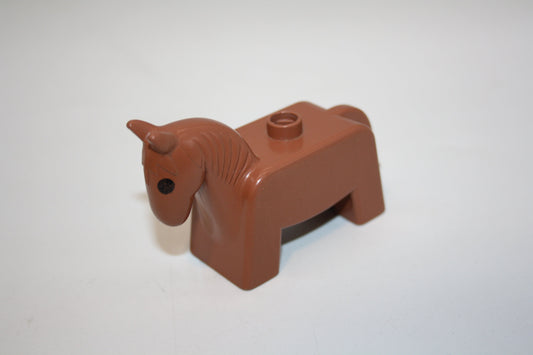Duplo - Pferd alt - hellbraun - Tiere - Bauernhof - Tiere