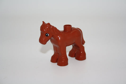 Duplo - Pony braun - Pferd - Tiere - Bauernhof - Tiere