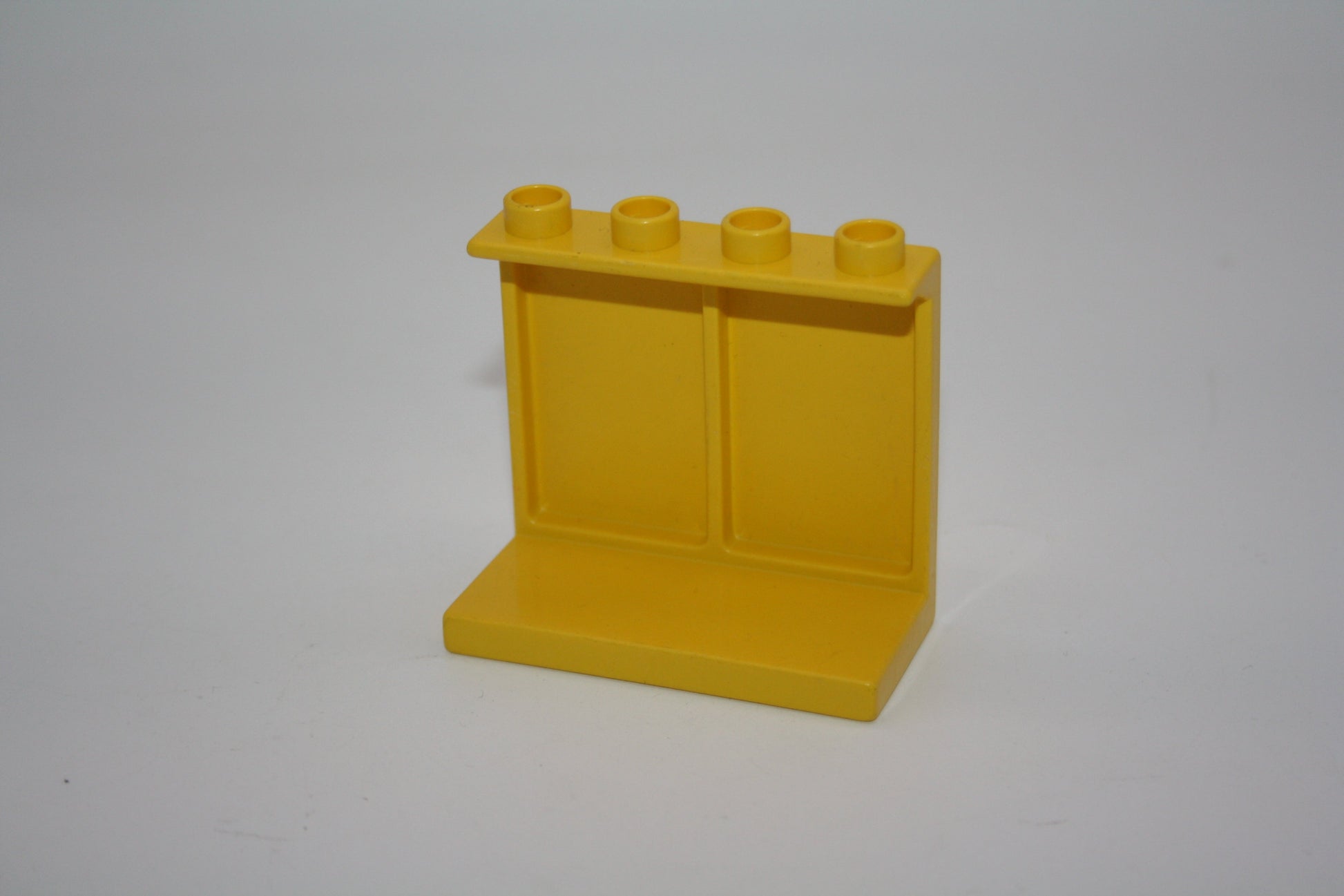 Duplo - Regal/Trennwand f. Puppenhaus - gelb - Einrichtung/Möbel - Bauelemente