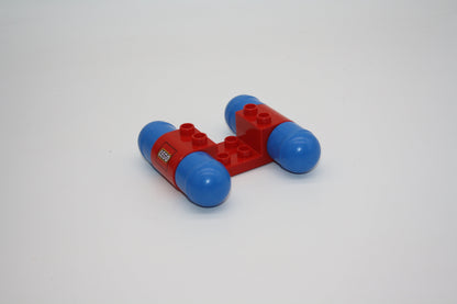 Duplo - Retro/Vintage Auto mit dicken Rädern - rot/blau - Auto/PKW - Fahrzeuge - Fahrzeuge