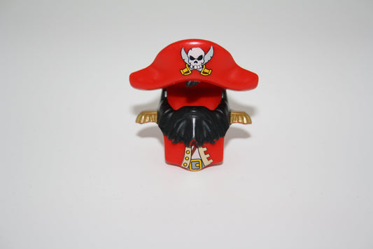Duplo - Rüstung/Piratenmütze/Piratenhut - rot - Zubehör/Accessoire - Ersatzteile/Zubehör