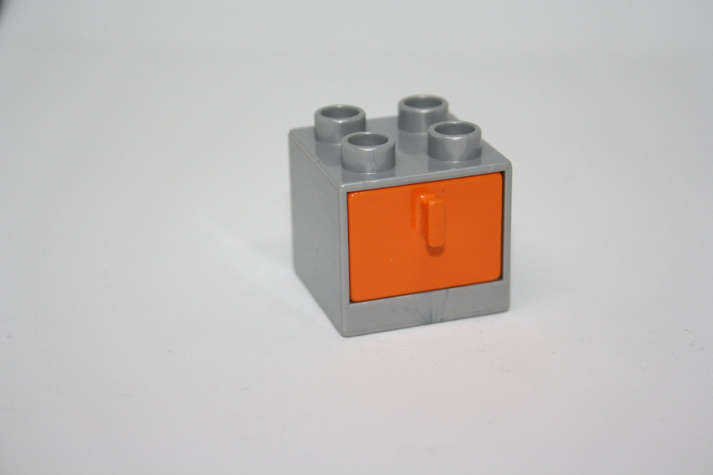 Duplo - Schubladen Schrank - versch. Farben - Einrichtung - Möbel - Küche/Wohnraum - silber-orange - Möbel