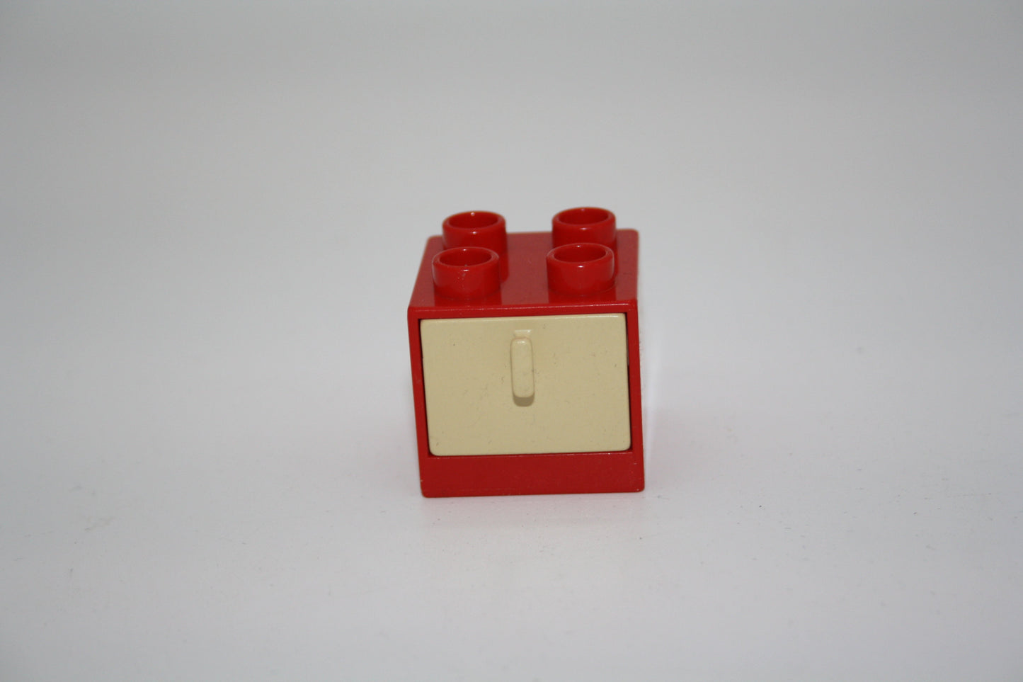 Duplo - Schubladen Schrank - versch. Farben - Einrichtung - Möbel - Küche/Wohnraum - rot-beige - Möbel