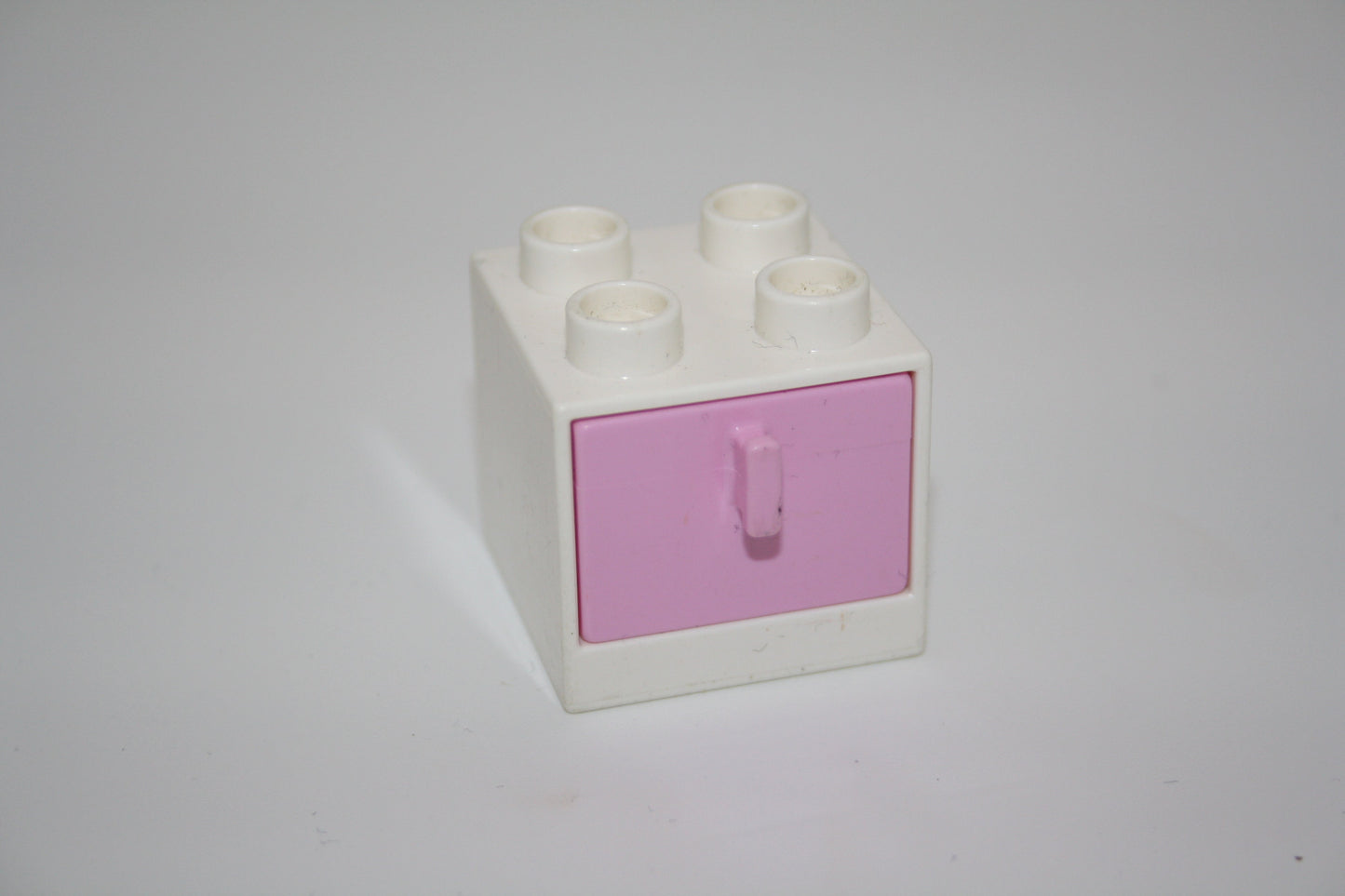 Duplo - Schubladen Schrank - versch. Farben - Einrichtung - Möbel - Küche/Wohnraum - weiß-rosa - Möbel