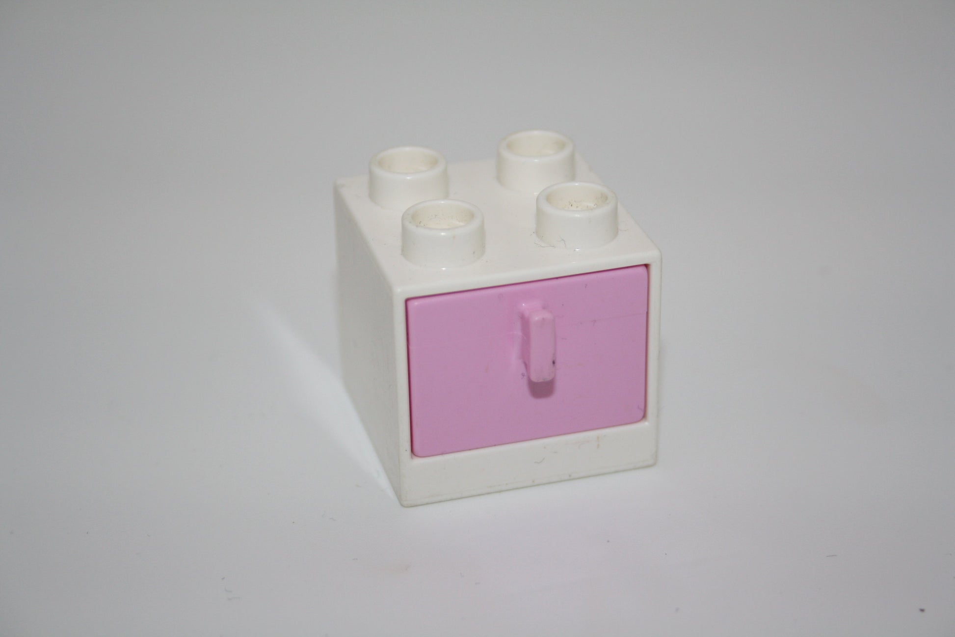 Duplo - Schubladen Schrank - versch. Farben - Einrichtung - Möbel - Küche/Wohnraum - weiß-rosa - Möbel