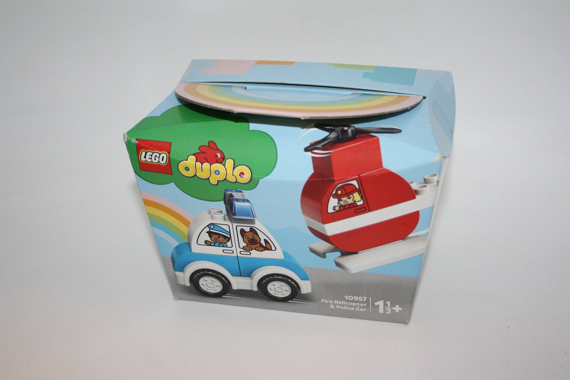 Duplo Set - 10957 Mein erster Feuerwehrhubschrauber und mein erstes Polizeiauto - neu/unbespielt - Selbstkreiert Sets