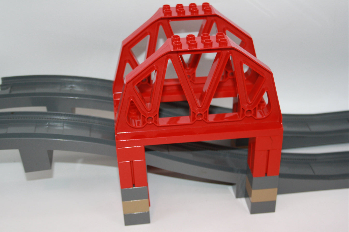 Duplo Set - 3774 Eisenbahnbrücke - Brücke - Selbstkreiert Sets