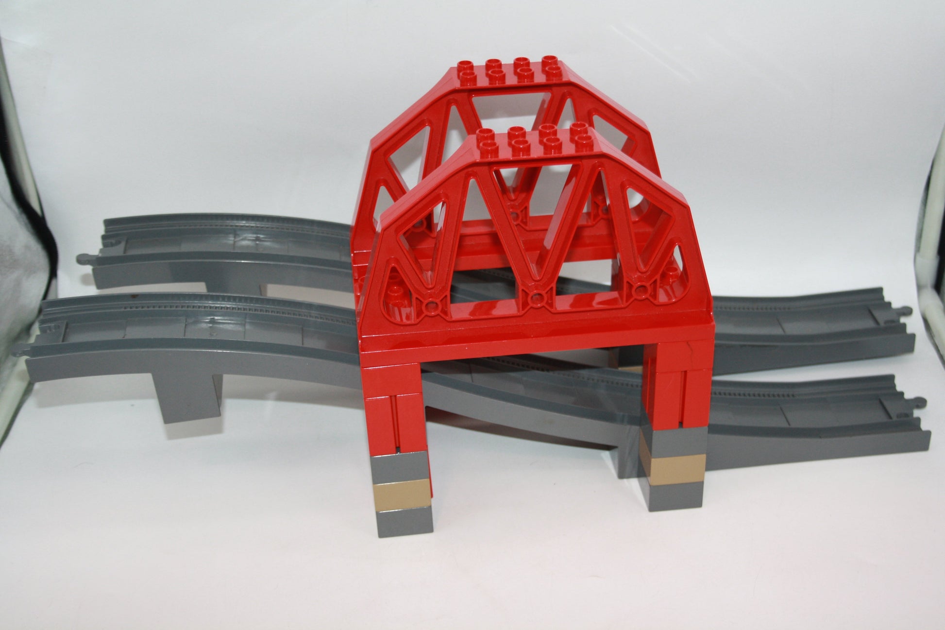Duplo Set - 3774 Eisenbahnbrücke - Brücke - Selbstkreiert Sets