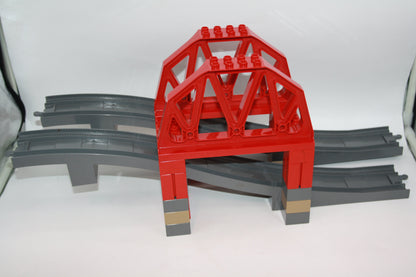Duplo Set - 3774 Eisenbahnbrücke - Brücke - Selbstkreiert Sets