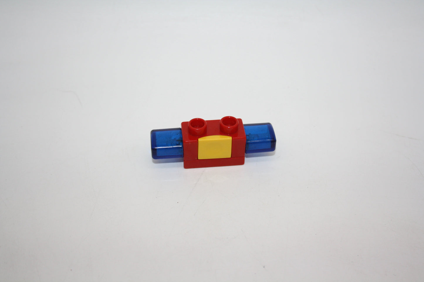 Duplo - Sirene m. Licht & Sound - rot-knopf vorne - Einzelteile - Ersatzteile/Zubehör - Batteriebetrieben