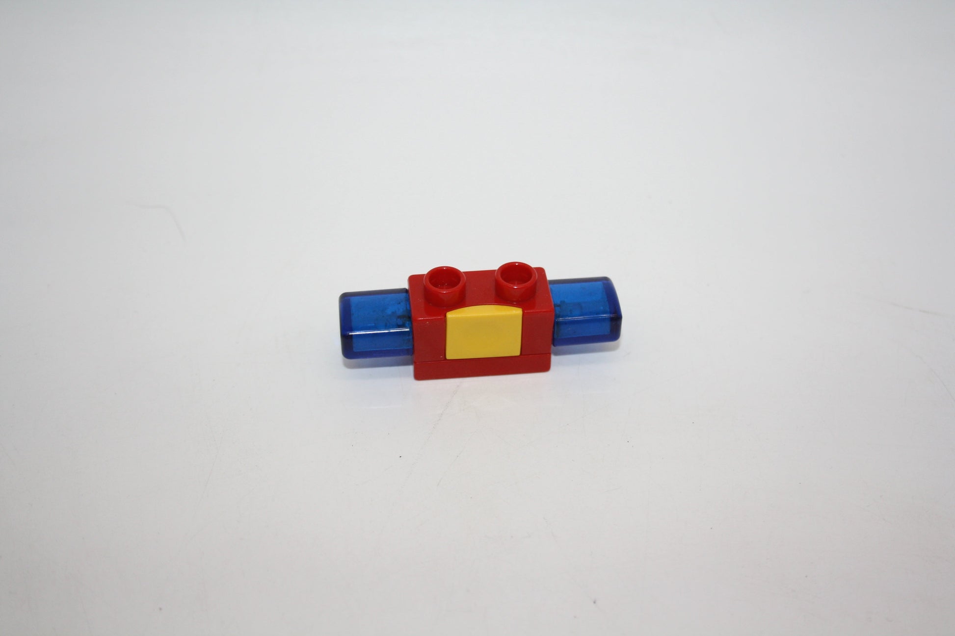 Duplo - Sirene m. Licht & Sound - rot-knopf vorne - Einzelteile - Ersatzteile/Zubehör - Batteriebetrieben