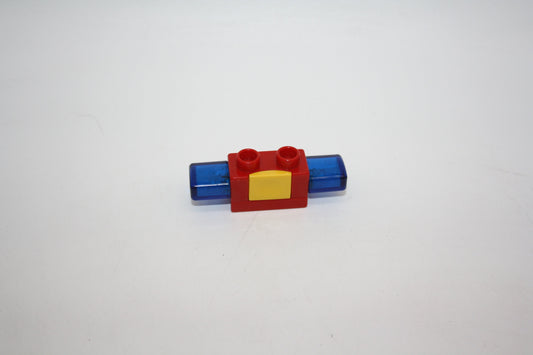 Duplo - Sirene m. Licht & Sound - rot-knopf vorne - Einzelteile - Ersatzteile/Zubehör - Batteriebetrieben