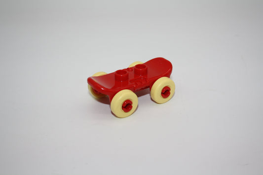 Duplo - Skateboard - Accessoires/Zubehör - rot - Möbel - Kinderzimmer - neu/unbespielt - Accessoires/Zubehör