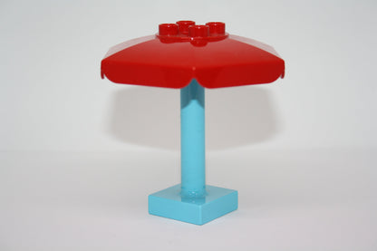 Duplo - Sonnenschirme - versch. Farben - Einrichtung - Möbel - Garten/Terasse - rot-hellblau - Möbel