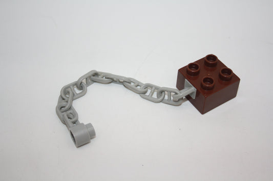 Duplo - Stein mit Ankerkette - braun - Ersatzteile - Zubehör - Accessoires/Zubehör