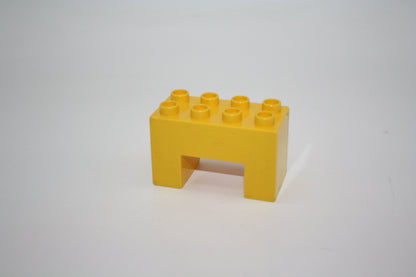 Duplo - Stützsteine 2x4 Noppen - versch. Farben - einzelne Steine - gelb - Einzelne Steine