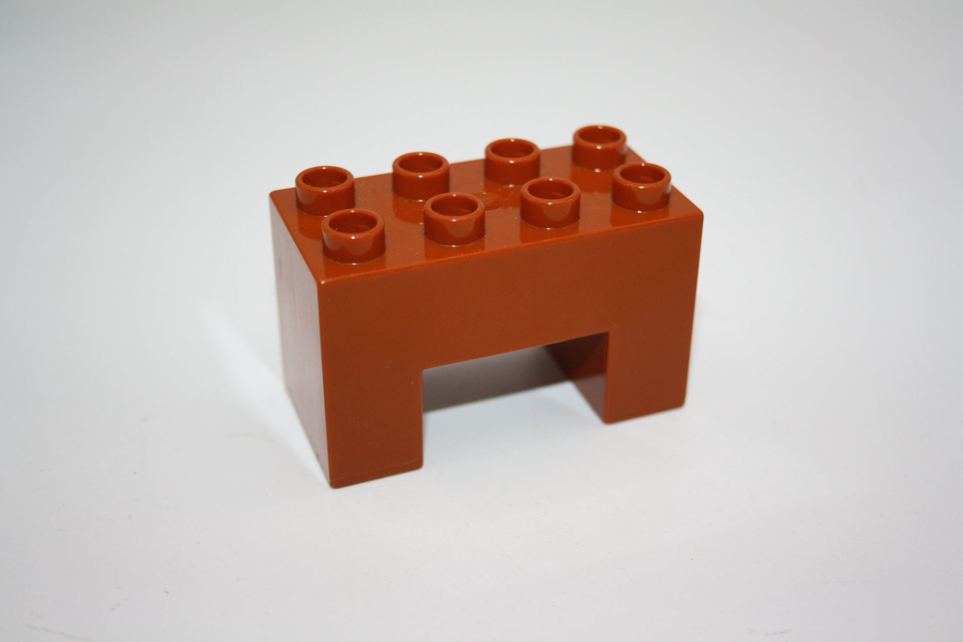 Duplo - Stützsteine 2x4 Noppen - versch. Farben - einzelne Steine - hellbraun - Einzelne Steine