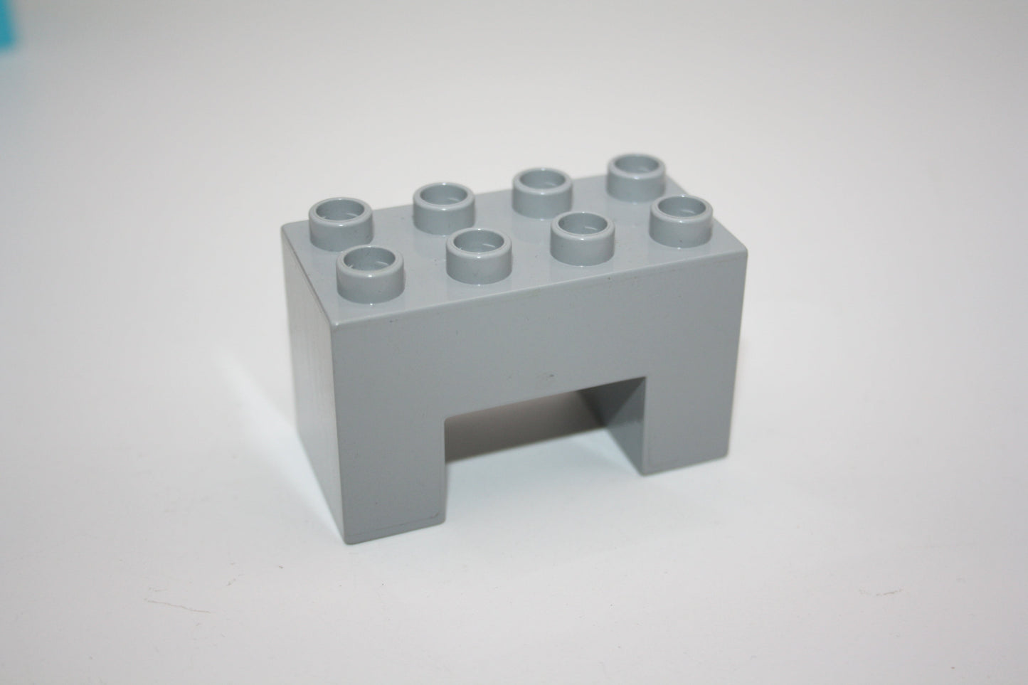 Duplo - Stützsteine 2x4 Noppen - versch. Farben - einzelne Steine - hellgrau - Einzelne Steine