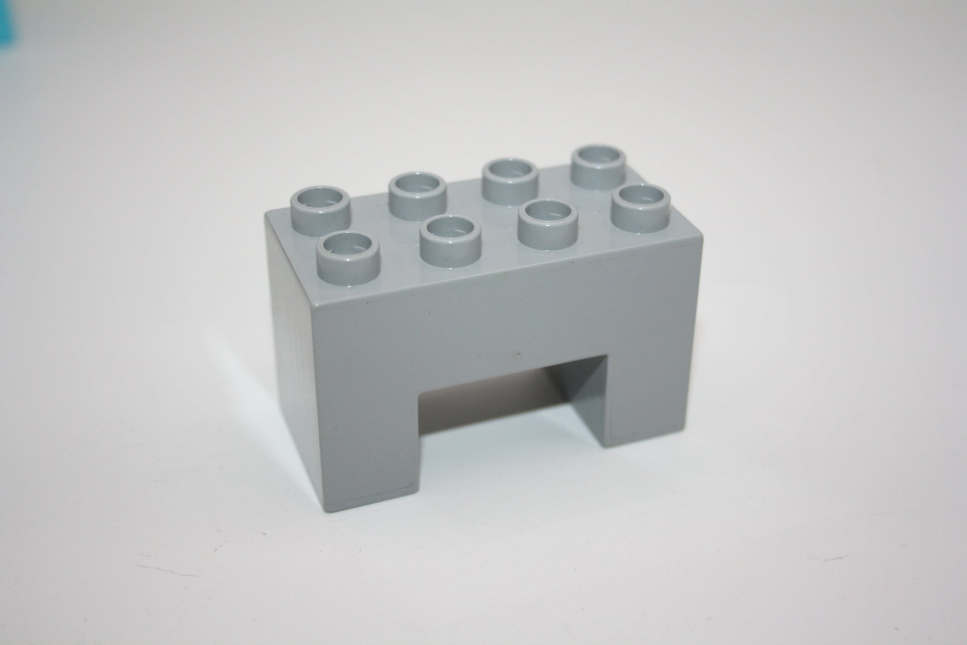 Duplo - Stützsteine 2x4 Noppen - versch. Farben - einzelne Steine - hellgrau - Einzelne Steine