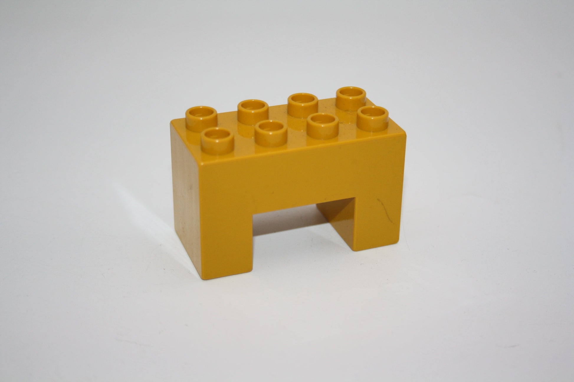 Duplo - Stützsteine 2x4 Noppen - versch. Farben - einzelne Steine - ocker - Einzelne Steine
