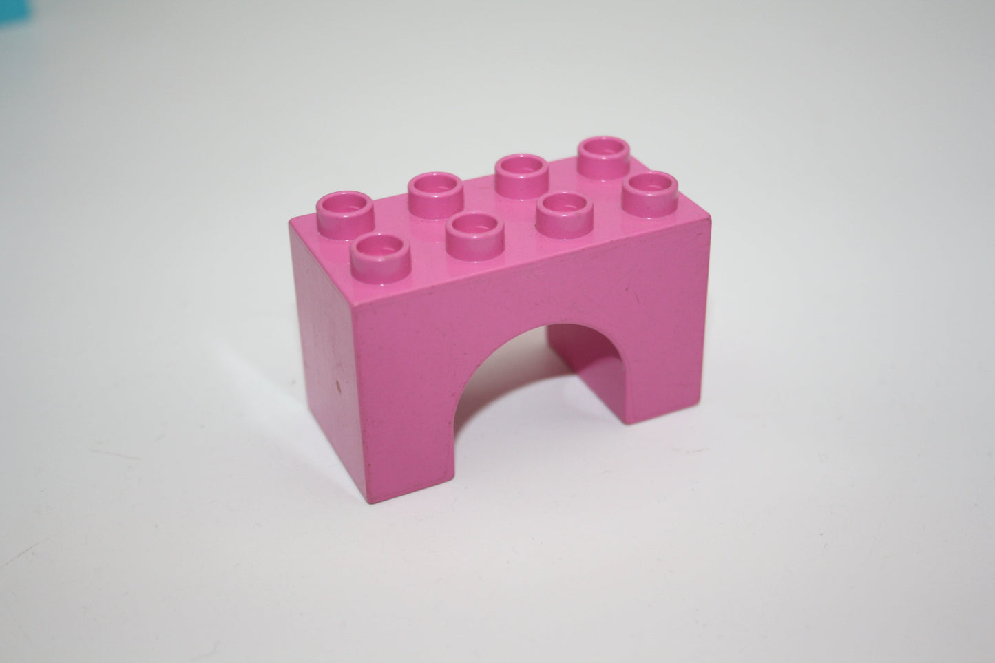 Duplo - Stützsteine 2x4 Noppen - versch. Farben - einzelne Steine - pink-bogen - Einzelne Steine