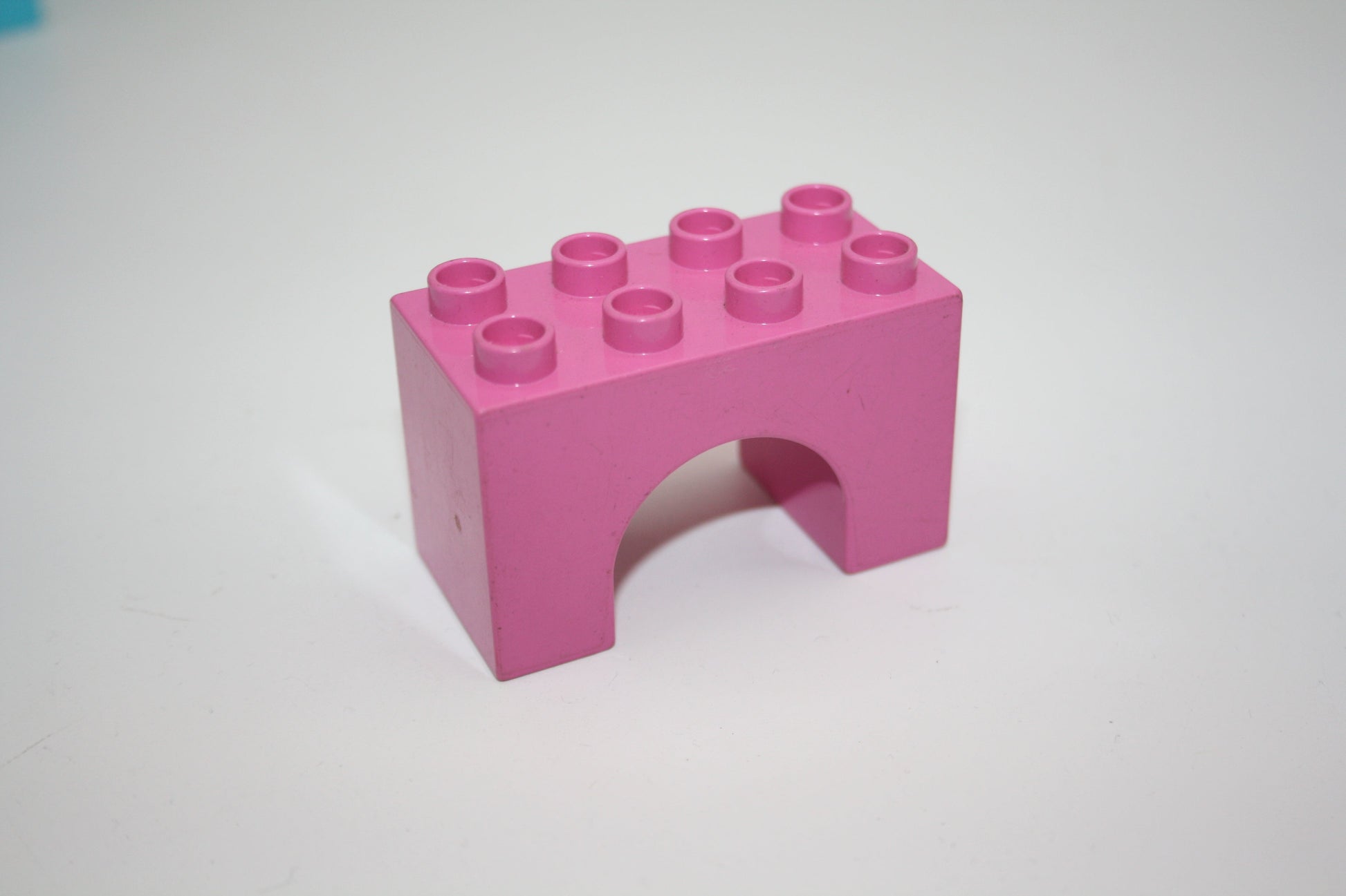 Duplo - Stützsteine 2x4 Noppen - versch. Farben - einzelne Steine - pink-bogen - Einzelne Steine