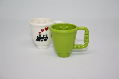 Duplo - Tassen - versch. Farben - Einrichtung - Haushaltsartikel - Zubehör/Accessoires - Accessoires/Zubehör